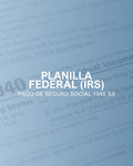 Planilla federal (IRS)- Pago de Seguro Social