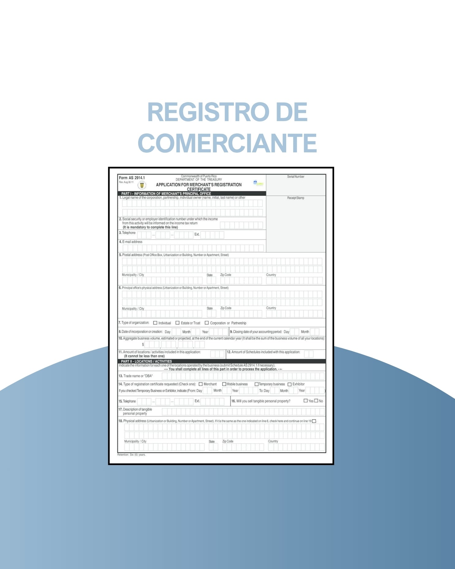 Registro de Comerciante